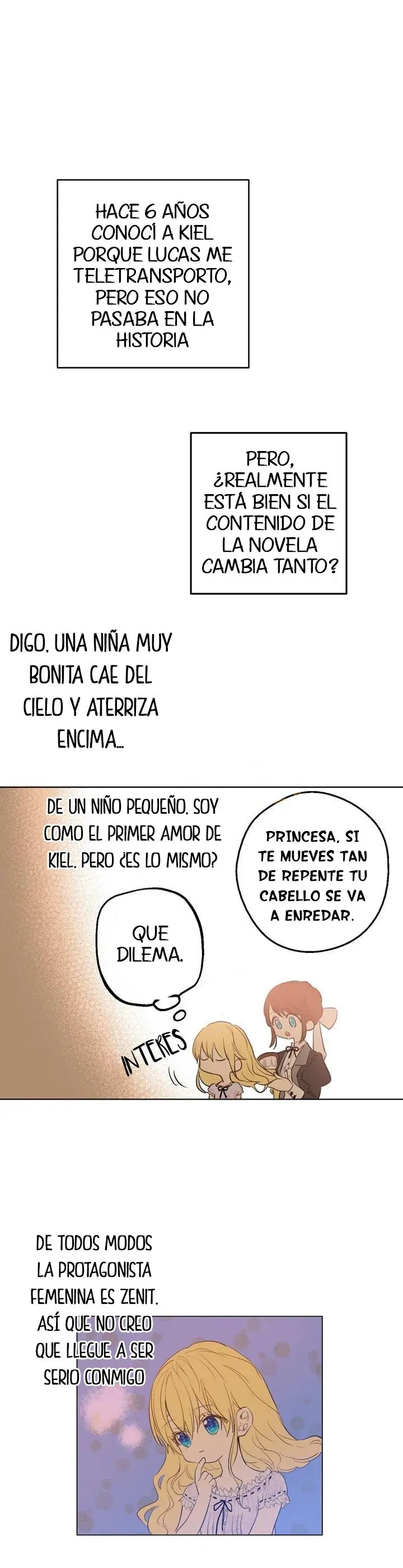 Un día me convertí en una princesa capítulo 27, página 8