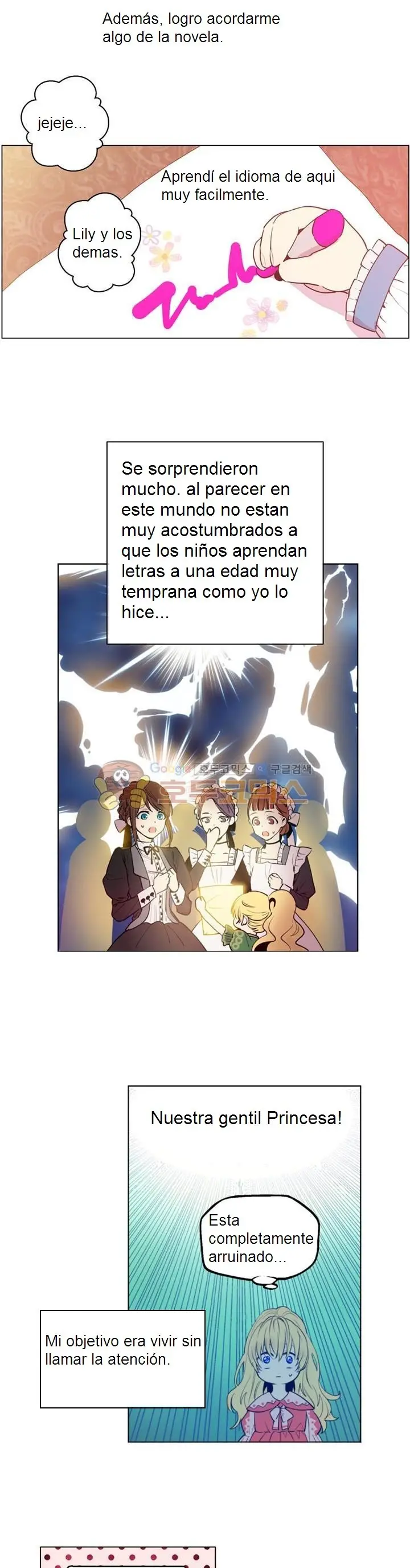 Un día me convertí en una princesa capítulo 5, página 9