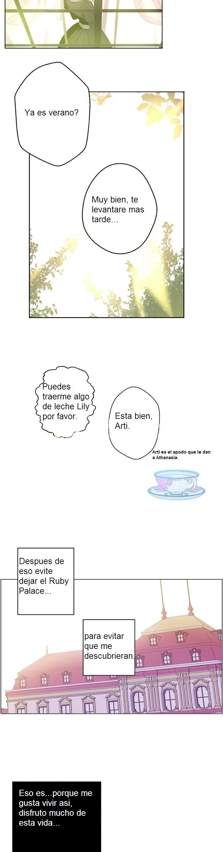 Un día me convertí en una princesa capítulo 5, página 19