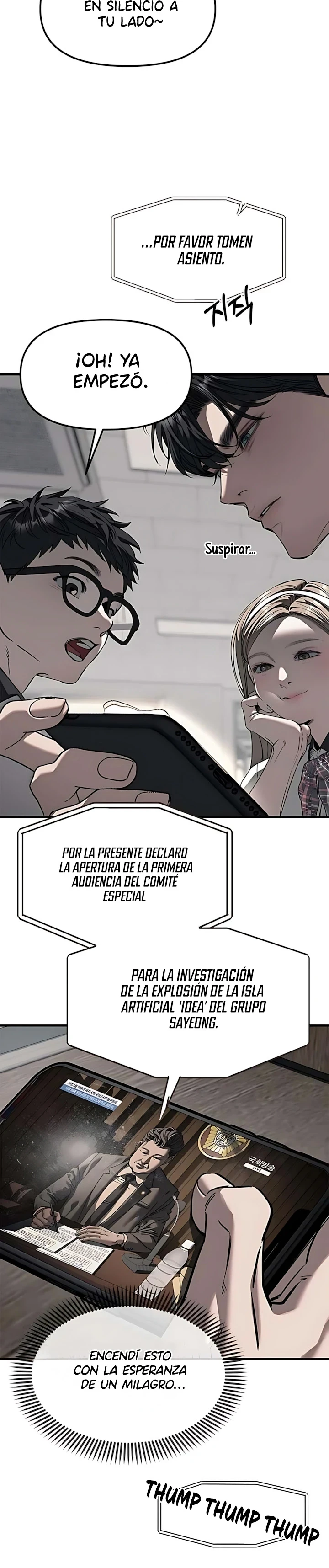 Undercover! Chaebol High School capítulo 110, página 9