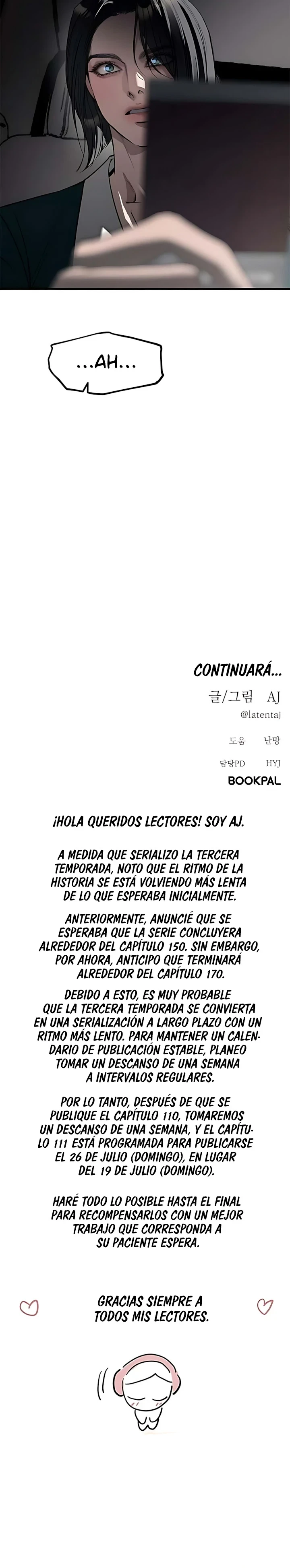 Undercover! Chaebol High School capítulo 110, página 19