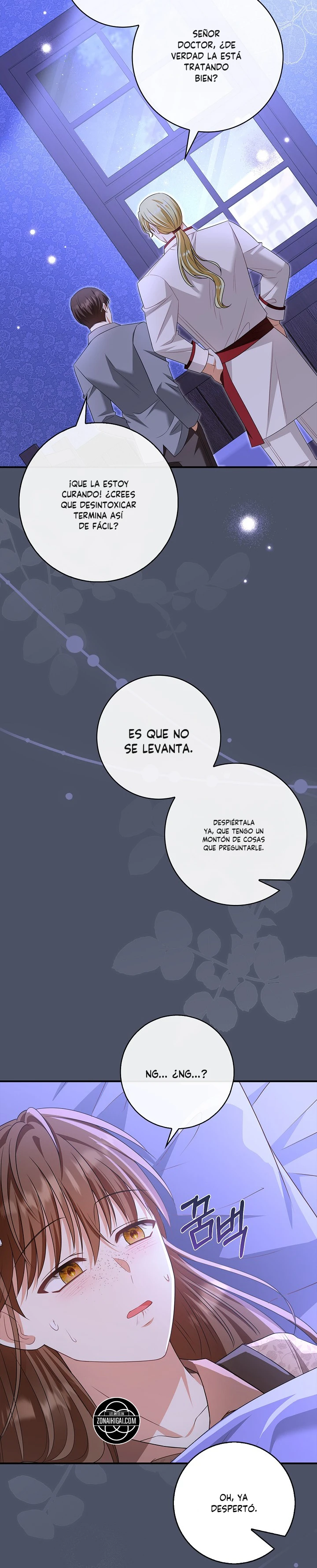 Vivo con mi tio villano capítulo 47, página 9