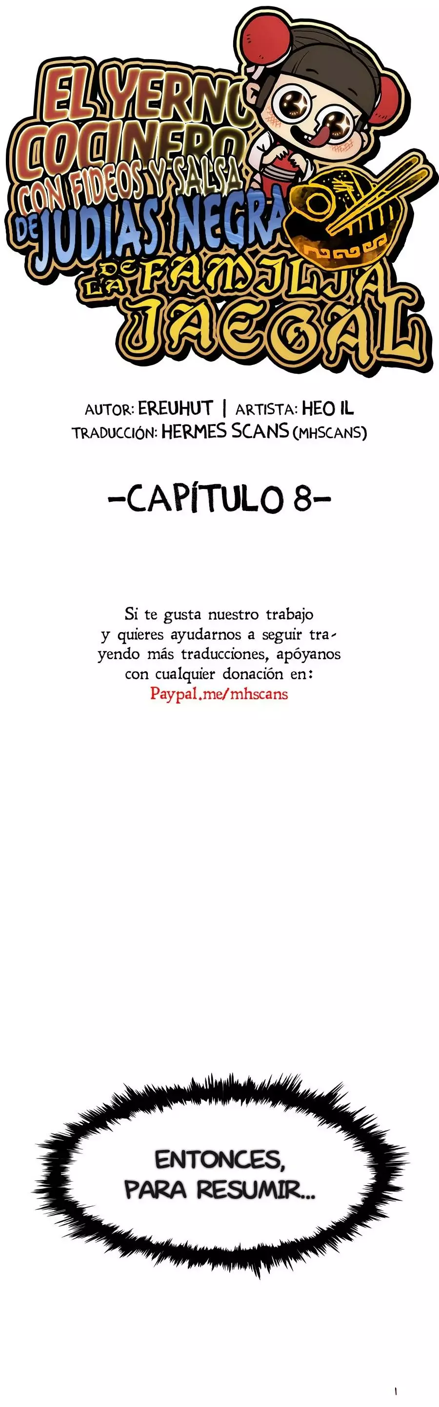 Yerno Cocinero de la Familia Jaegal capítulo 8, página 40