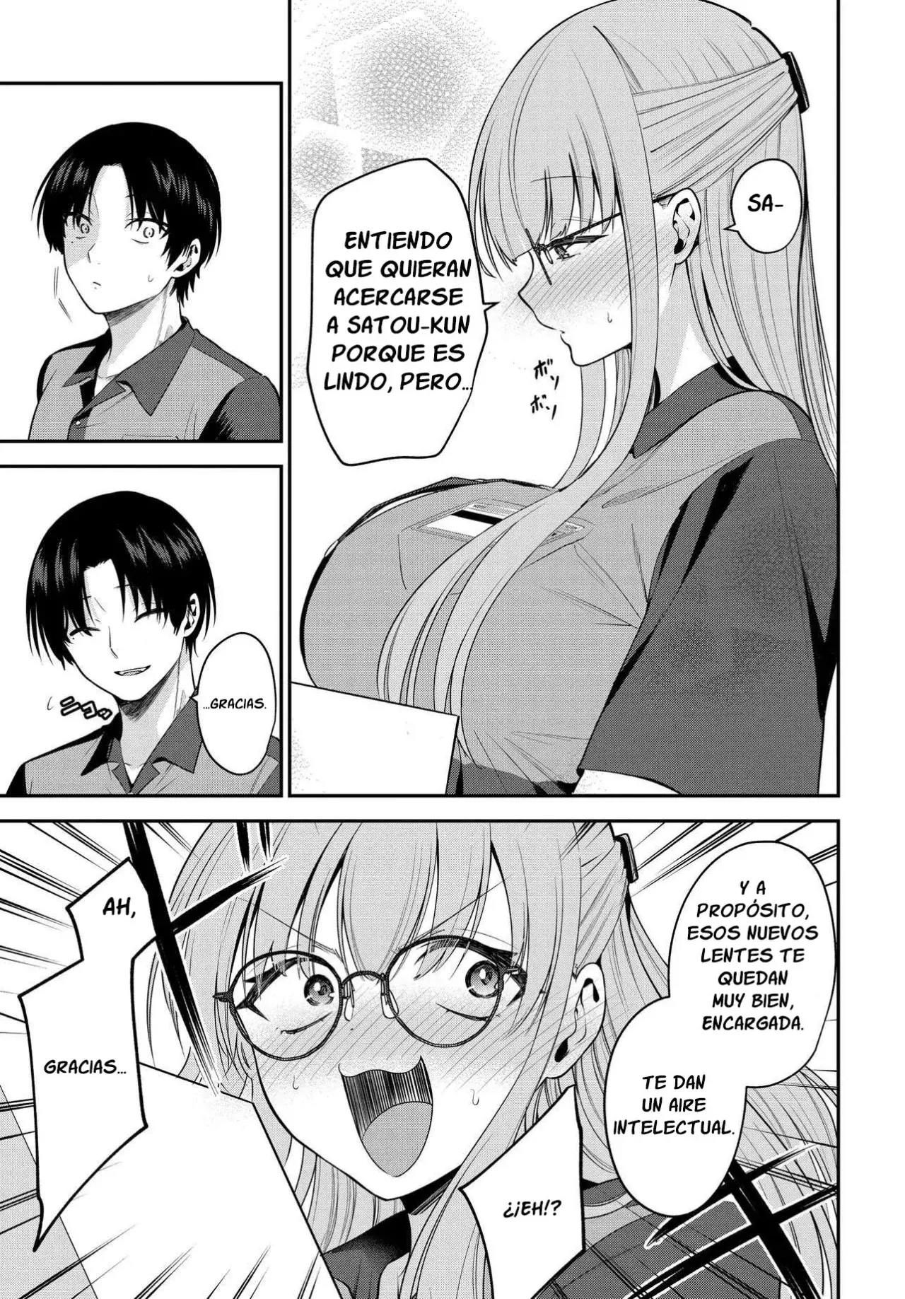 Sexo en un sauna con una Gyaru sin maquillar capítulo 1, página 13