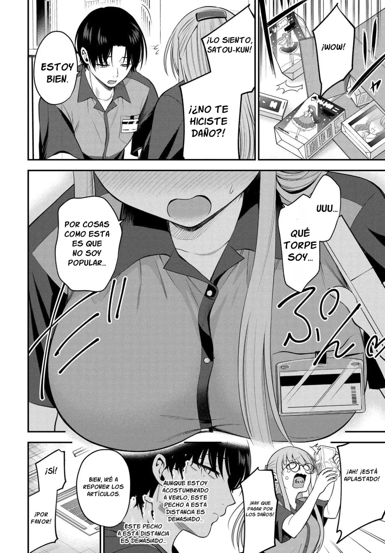Sexo en un sauna con una Gyaru sin maquillar capítulo 1, página 14