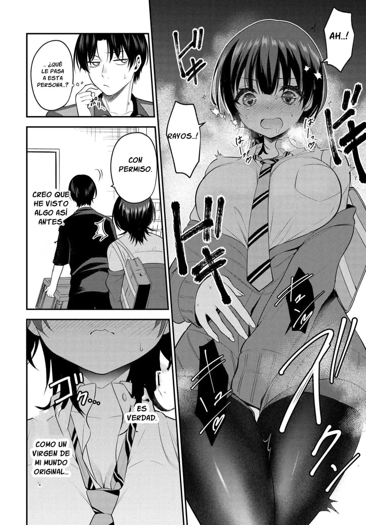 Sexo en un sauna con una Gyaru sin maquillar capítulo 1, página 20