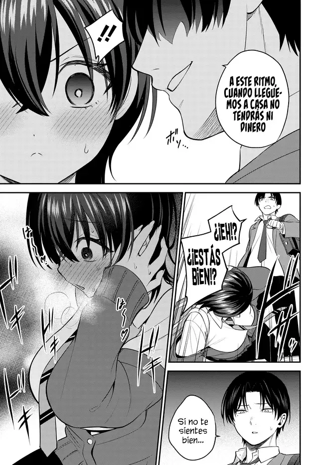 Sexo en un sauna con una Gyaru sin maquillar capítulo 2, página 13