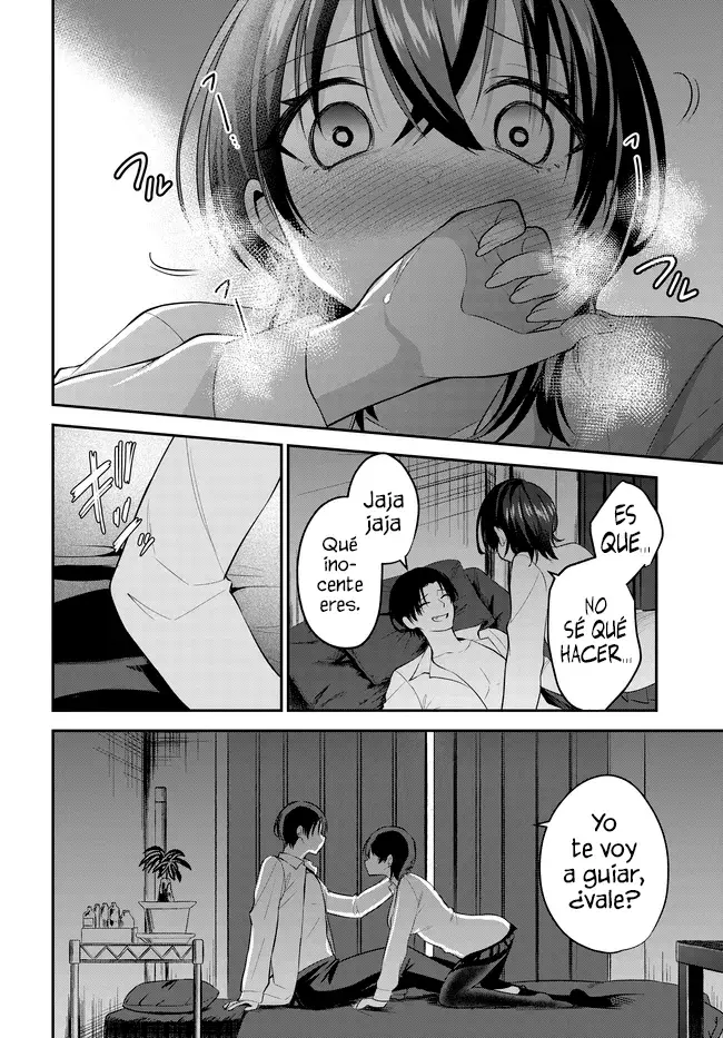 Sexo en un sauna con una Gyaru sin maquillar capítulo 2, página 24