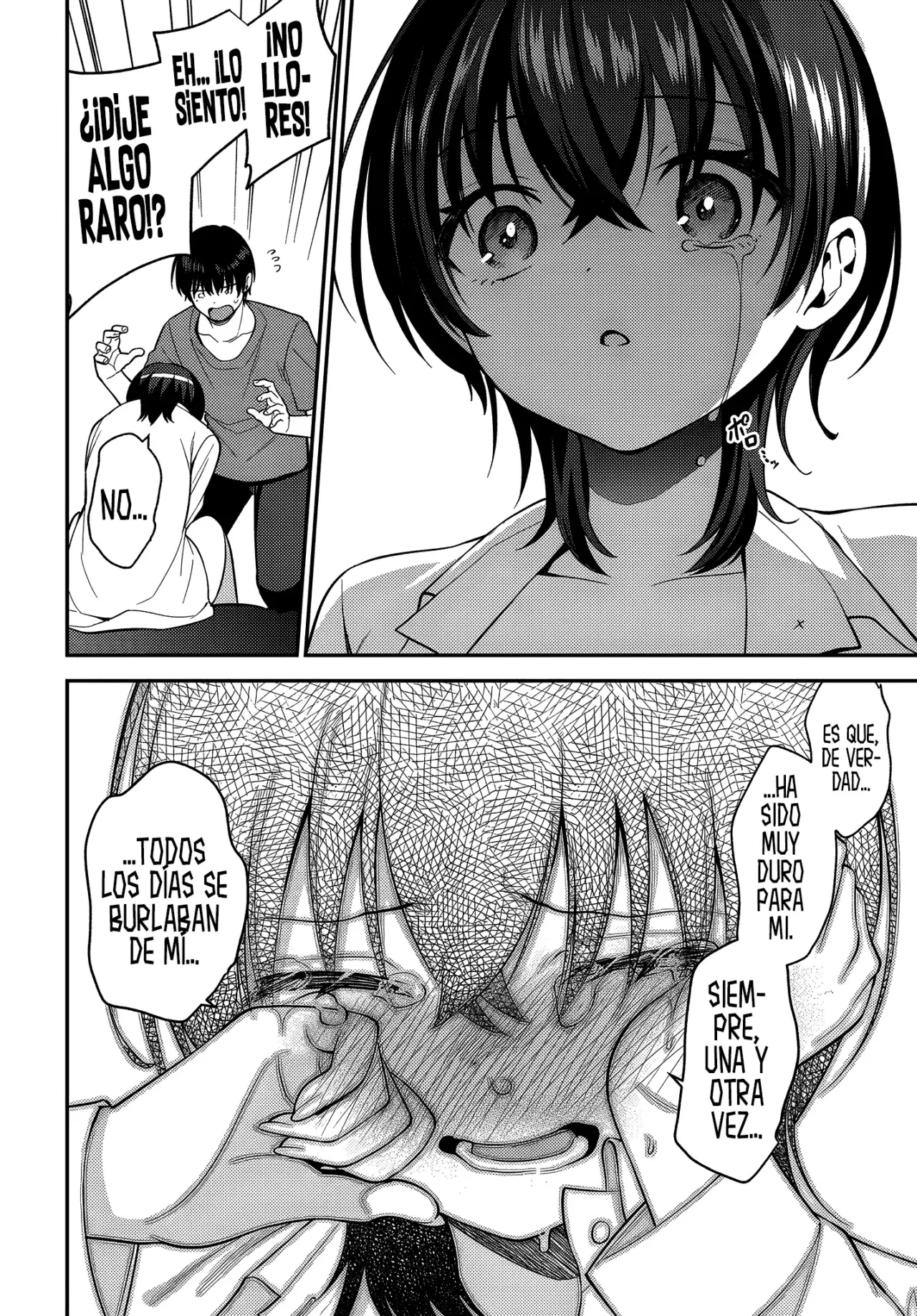 Sexo en un sauna con una Gyaru sin maquillar capítulo 3, página 12