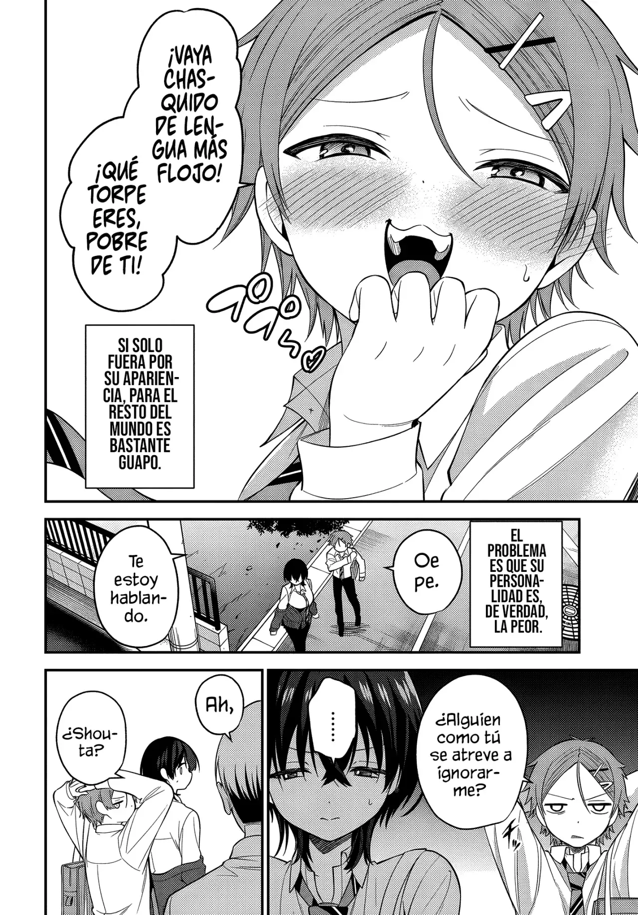 Sexo en un sauna con una Gyaru sin maquillar capítulo 4, página 8