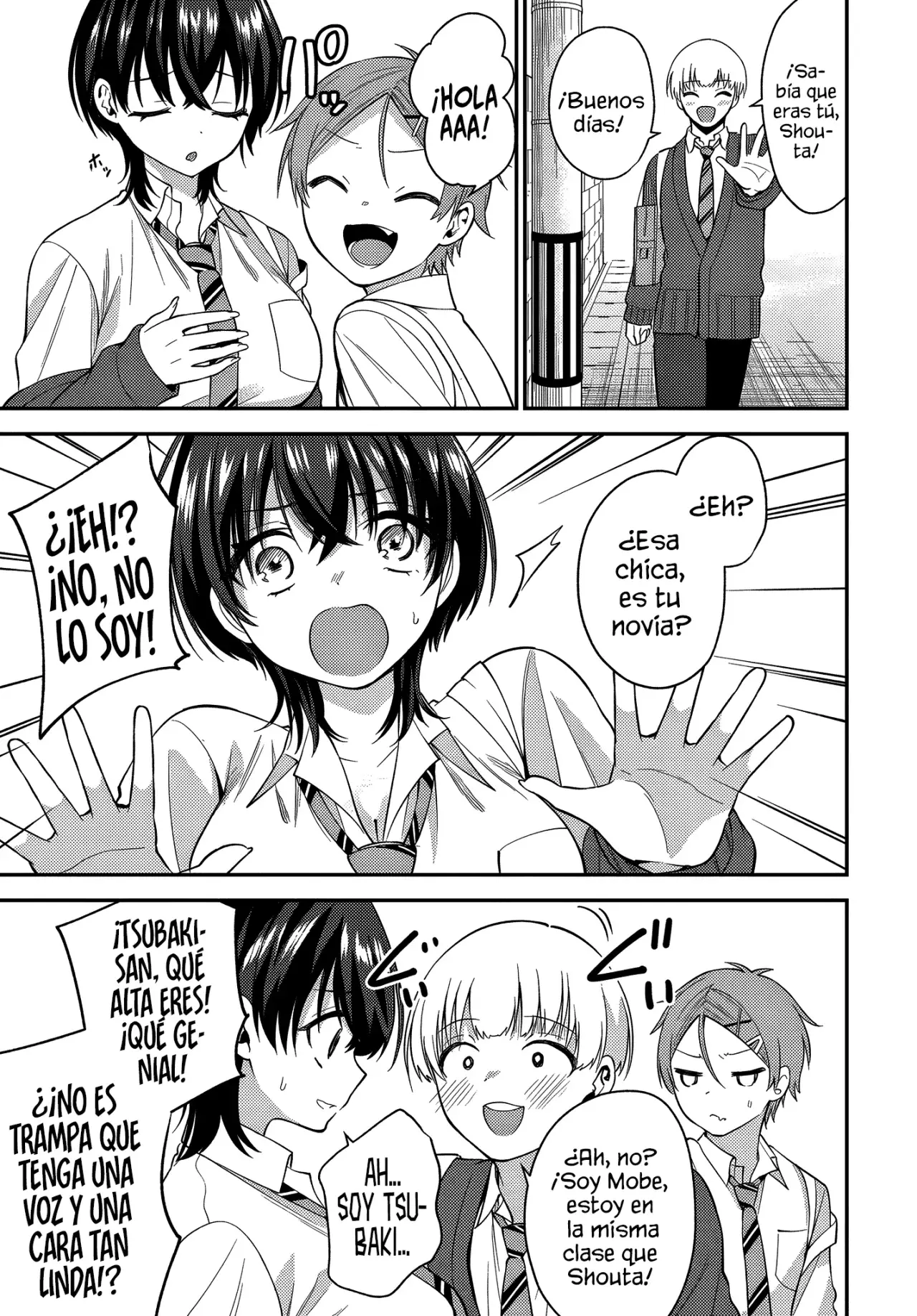 Sexo en un sauna con una Gyaru sin maquillar capítulo 4, página 9