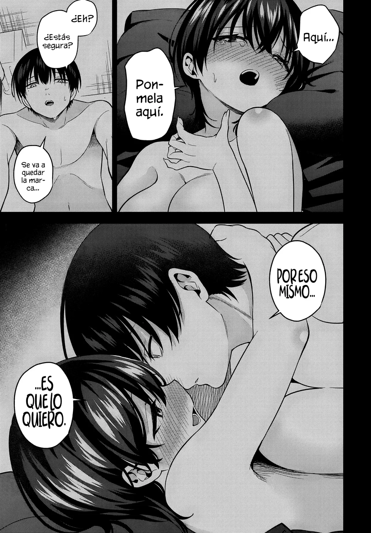 Sexo en un sauna con una Gyaru sin maquillar capítulo 4, página 25