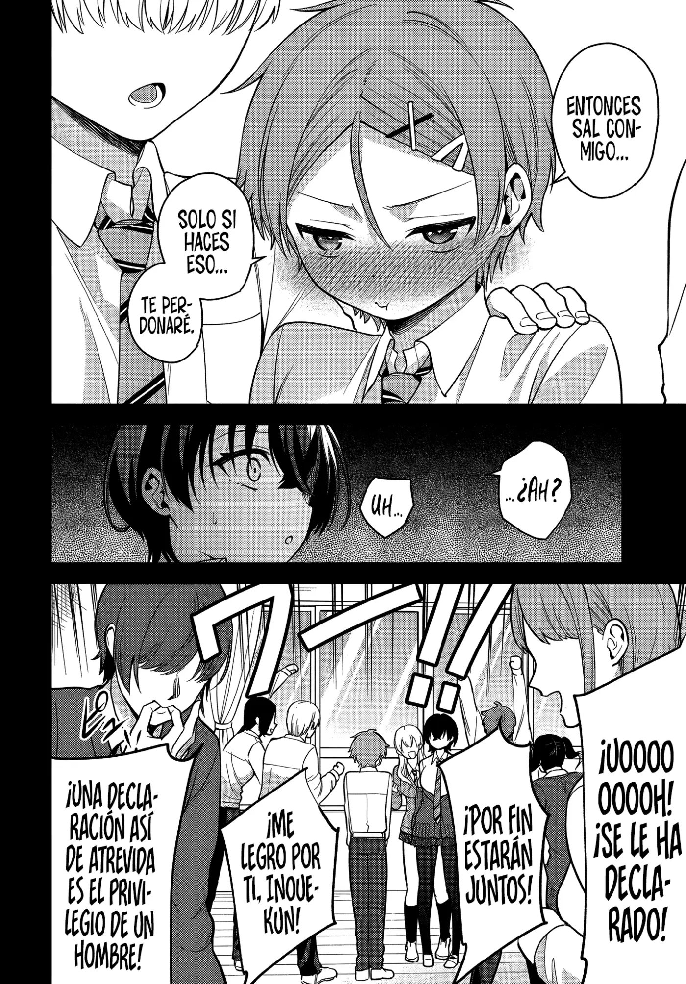 Sexo en un sauna con una Gyaru sin maquillar capítulo 5, página 17