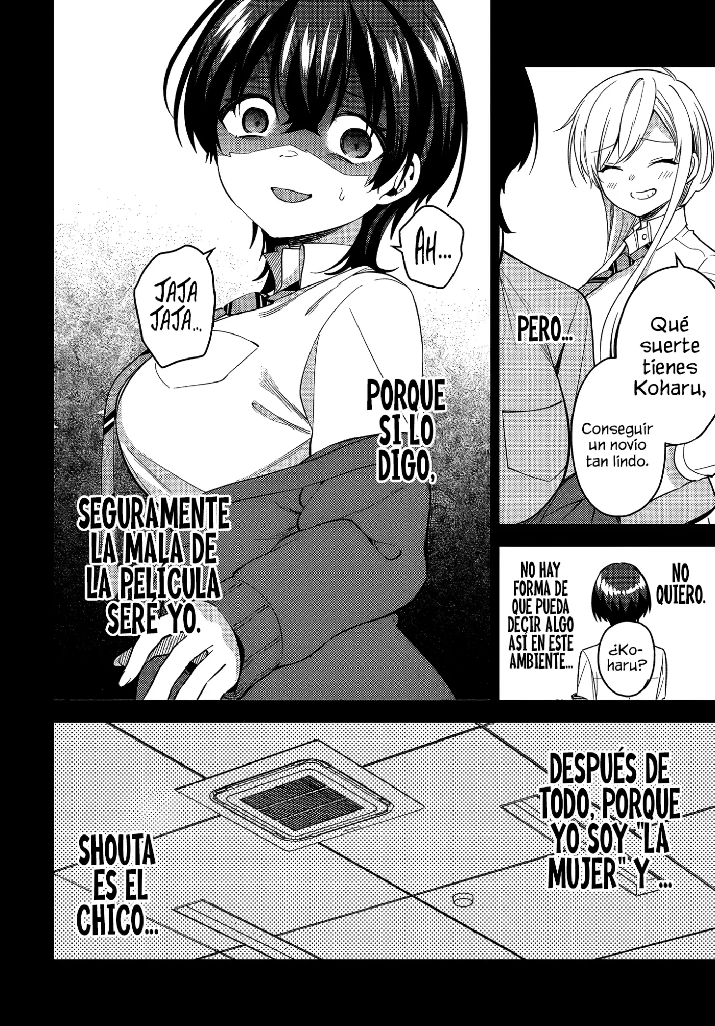 Sexo en un sauna con una Gyaru sin maquillar capítulo 5, página 19