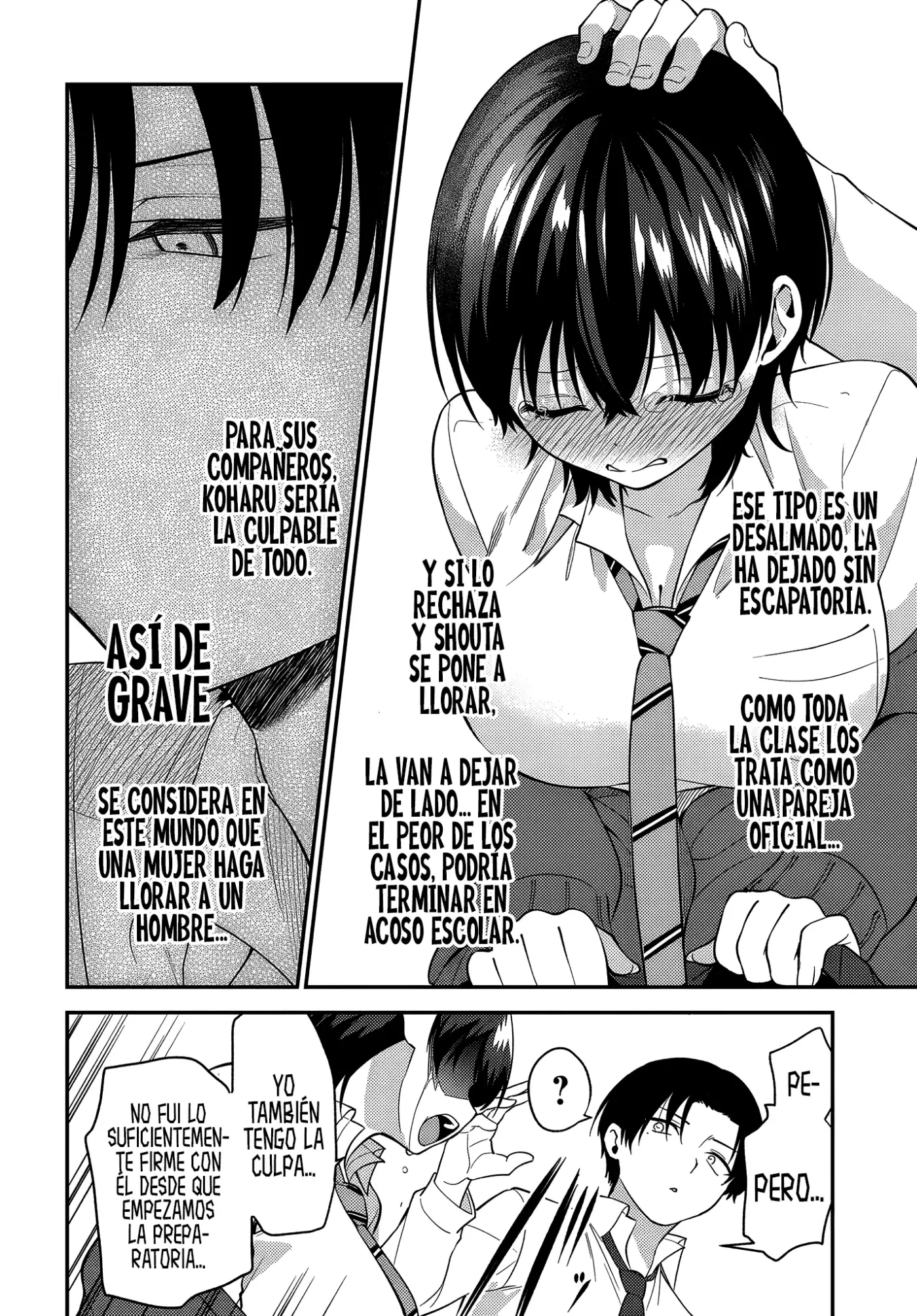 Sexo en un sauna con una Gyaru sin maquillar capítulo 5, página 27
