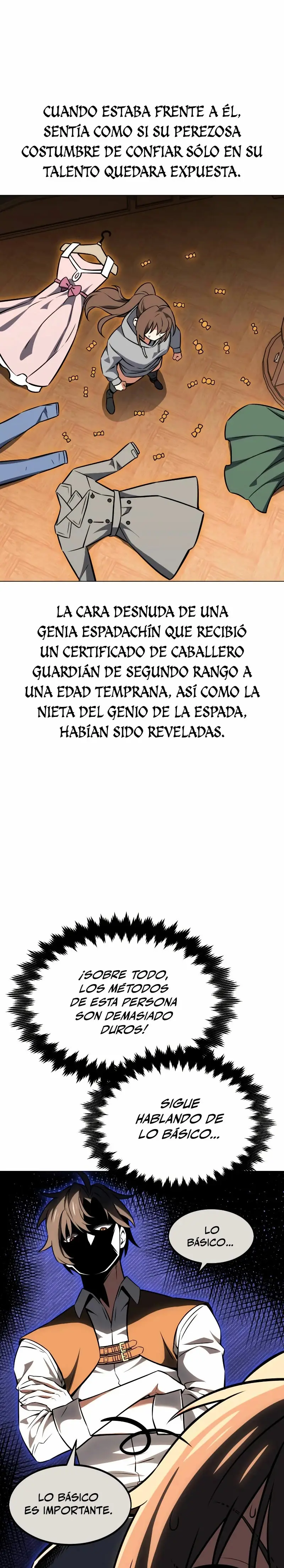 Jugador de la noble familia caída capítulo 15, página 21