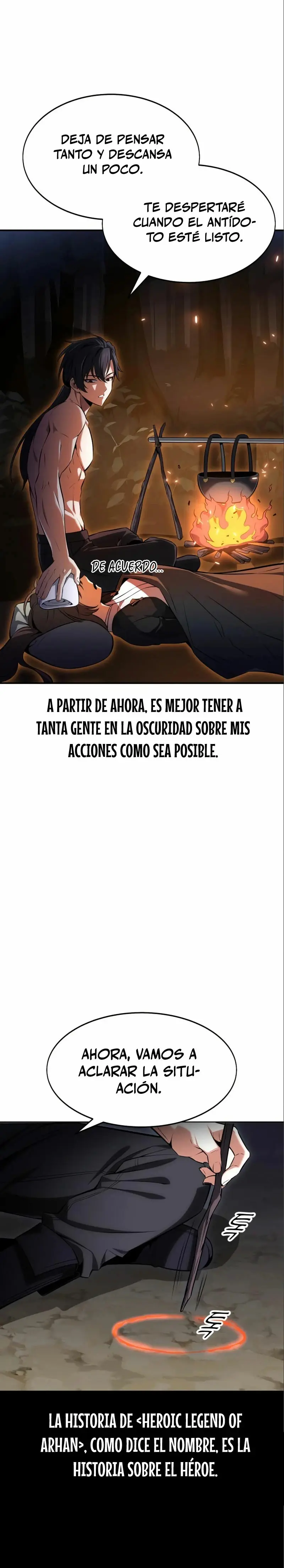Jugador de la noble familia caída capítulo 3, página 42