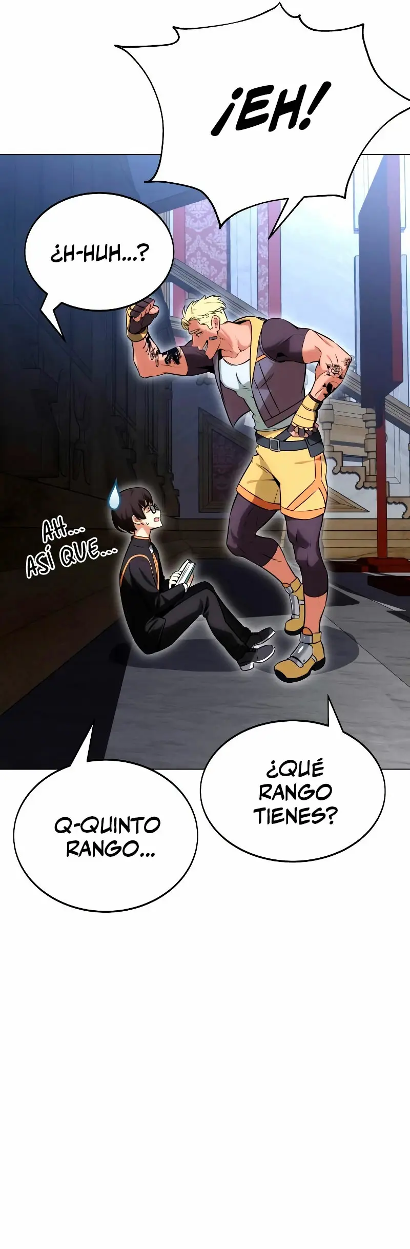 Jugador de la noble familia caída capítulo 5, página 76