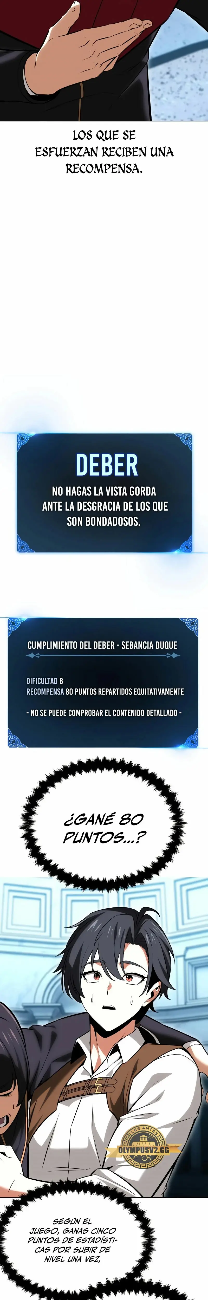 Jugador de la noble familia caída capítulo 7, página 32