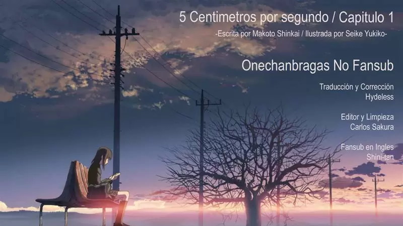5 Centímetros Por Segundo capítulo 1, página 71