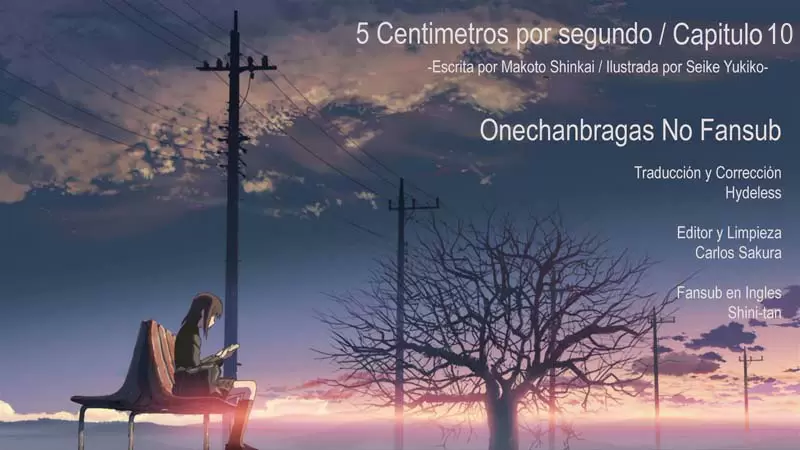 5 Centímetros Por Segundo capítulo 10, página 31