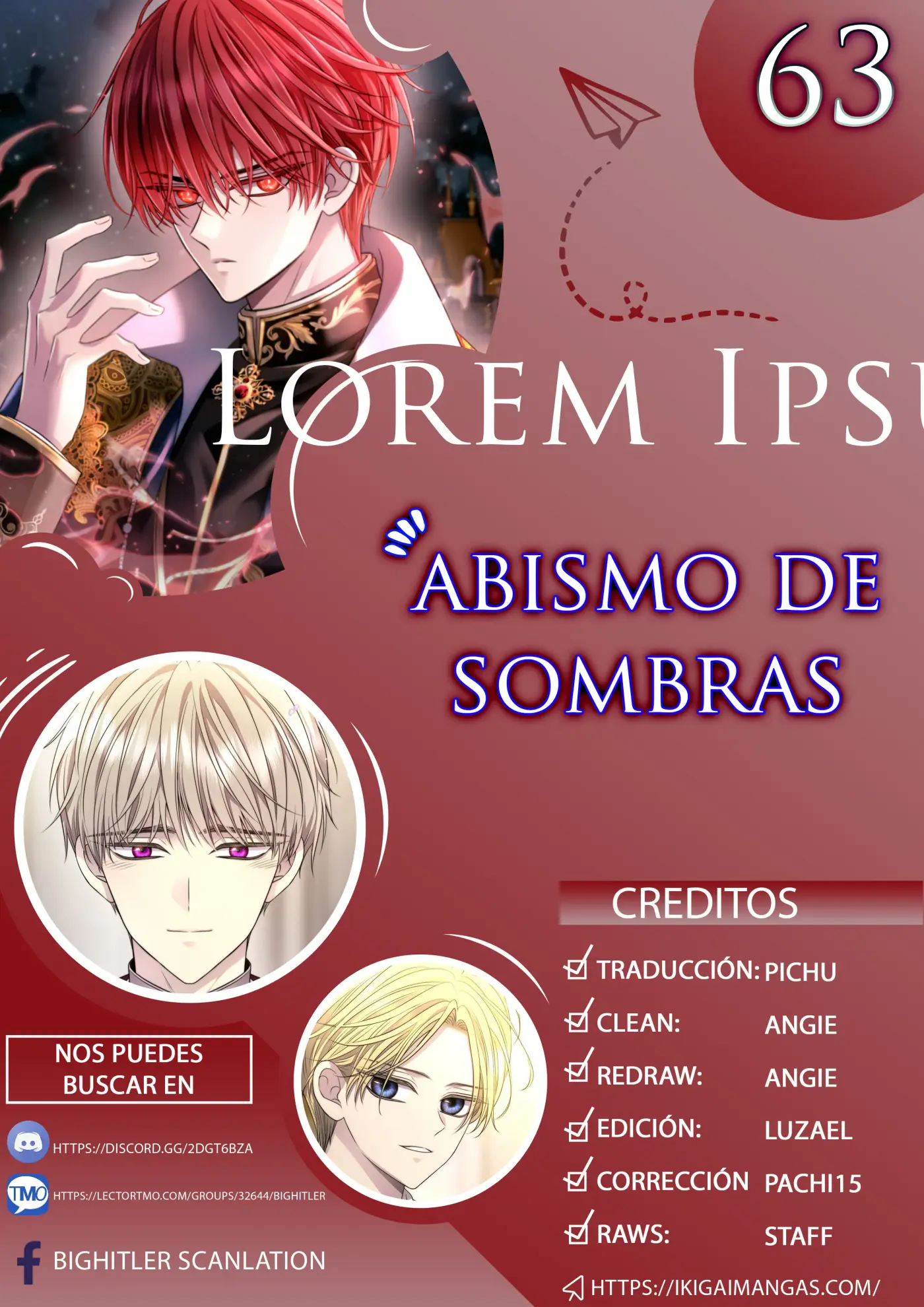 Abismo de sombras capítulo 63, página 1