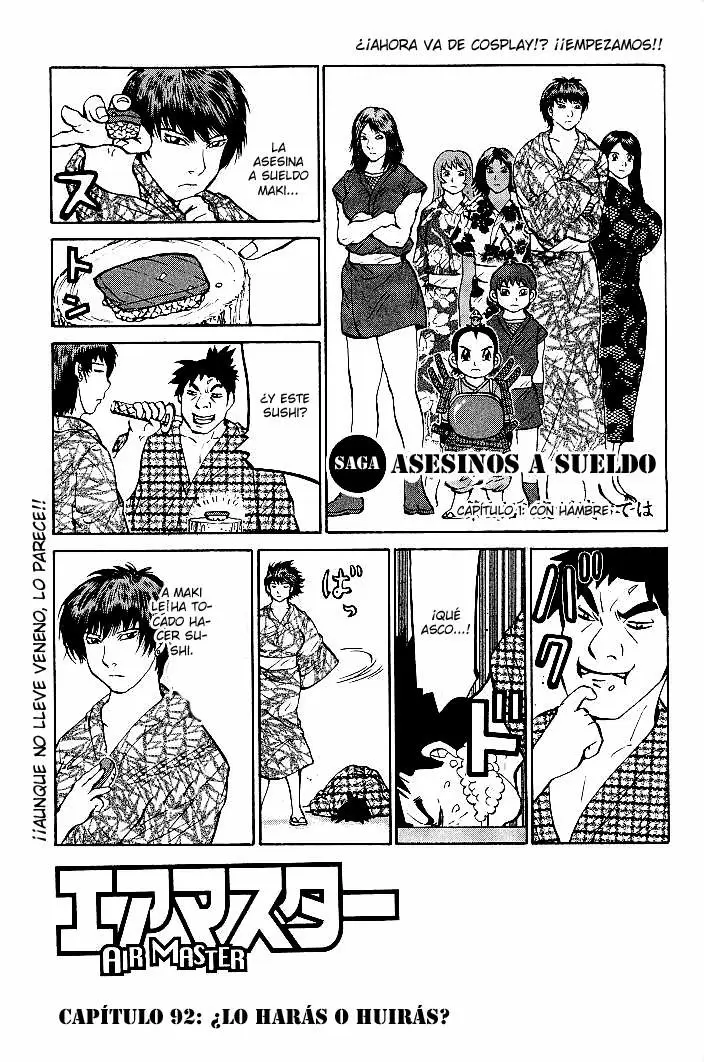 Air Master capítulo 92, página 1