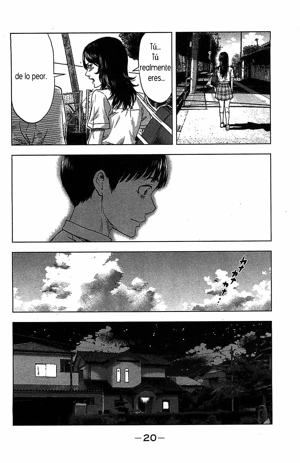 Aku no Hana capítulo 18, página 19