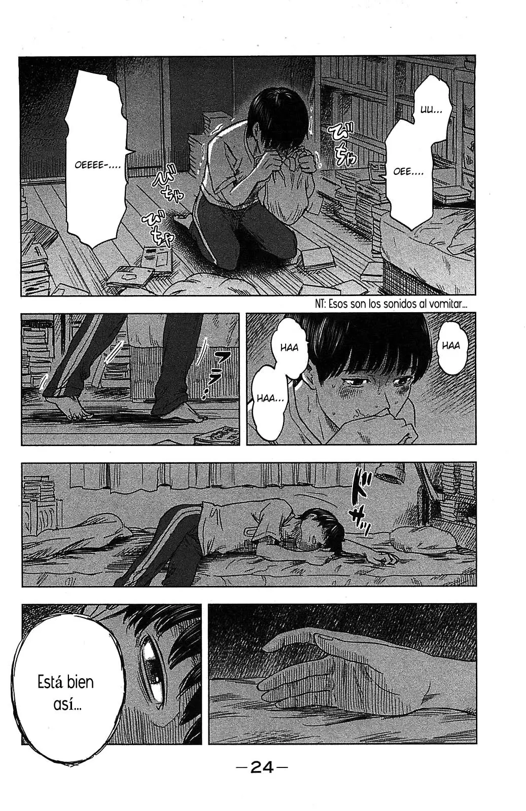 Aku no Hana capítulo 18, página 23