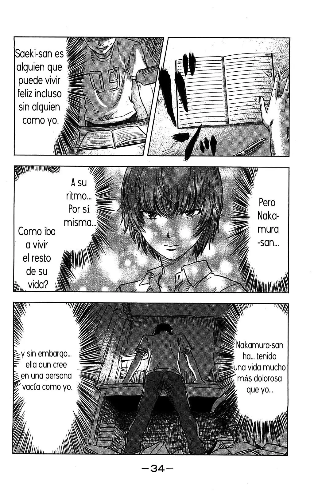 Aku no Hana capítulo 18, página 33