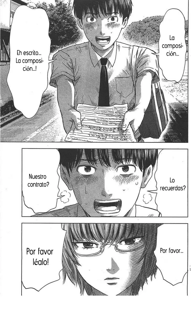 Aku no Hana capítulo 19, página 14