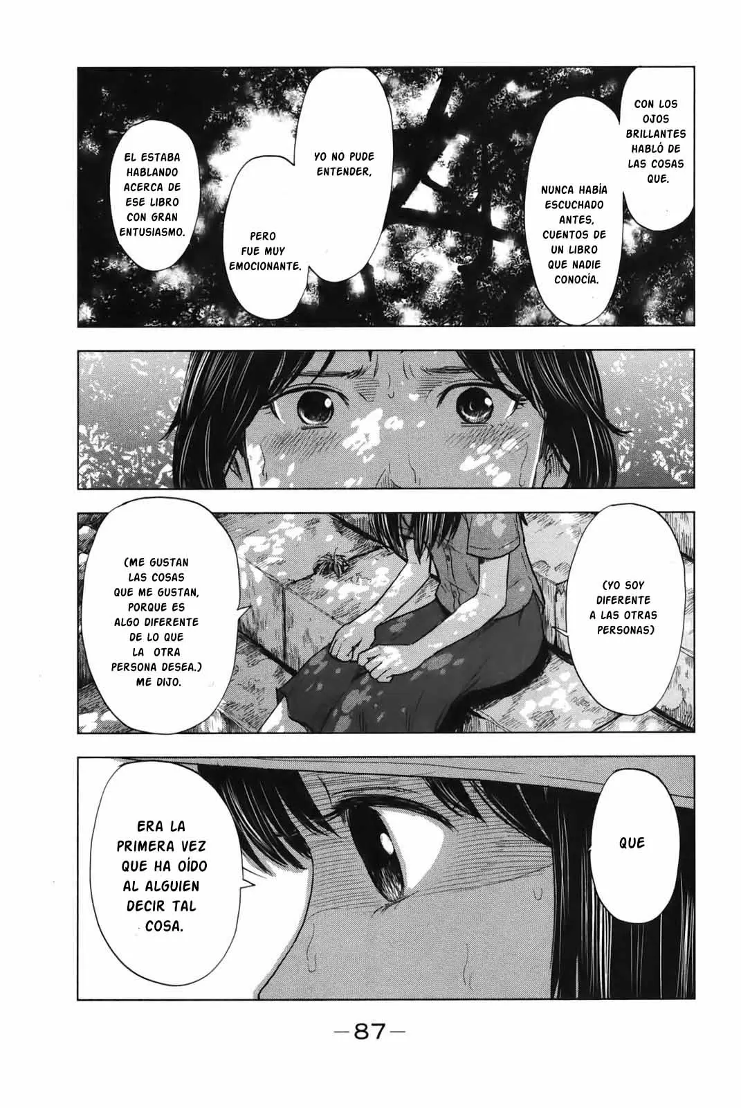 Aku no Hana capítulo 25, página 14