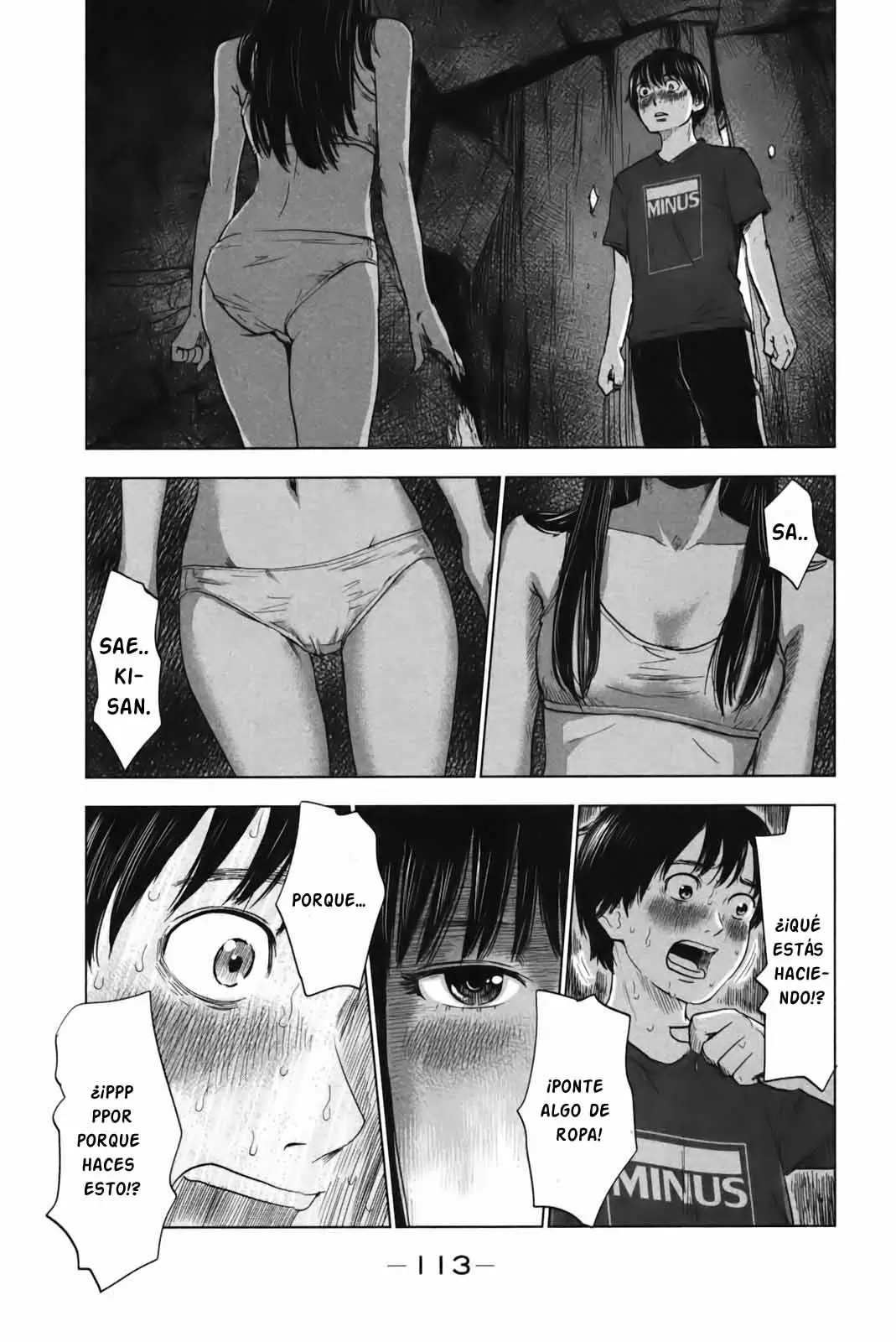 Aku no Hana capítulo 26, página 4