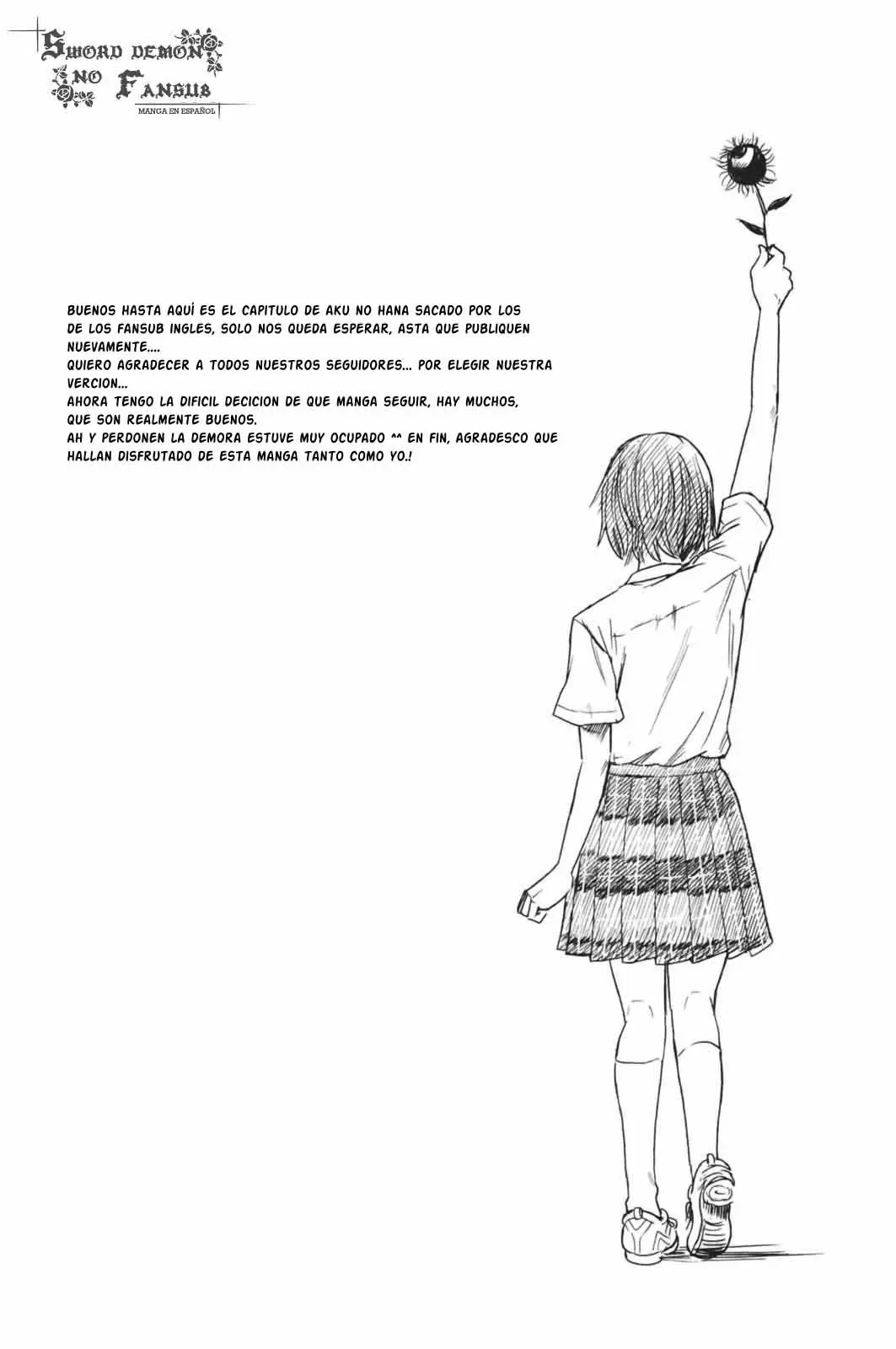 Aku no Hana capítulo 32, página 34