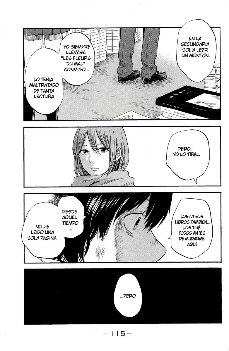 Aku no Hana capítulo 35, página 34