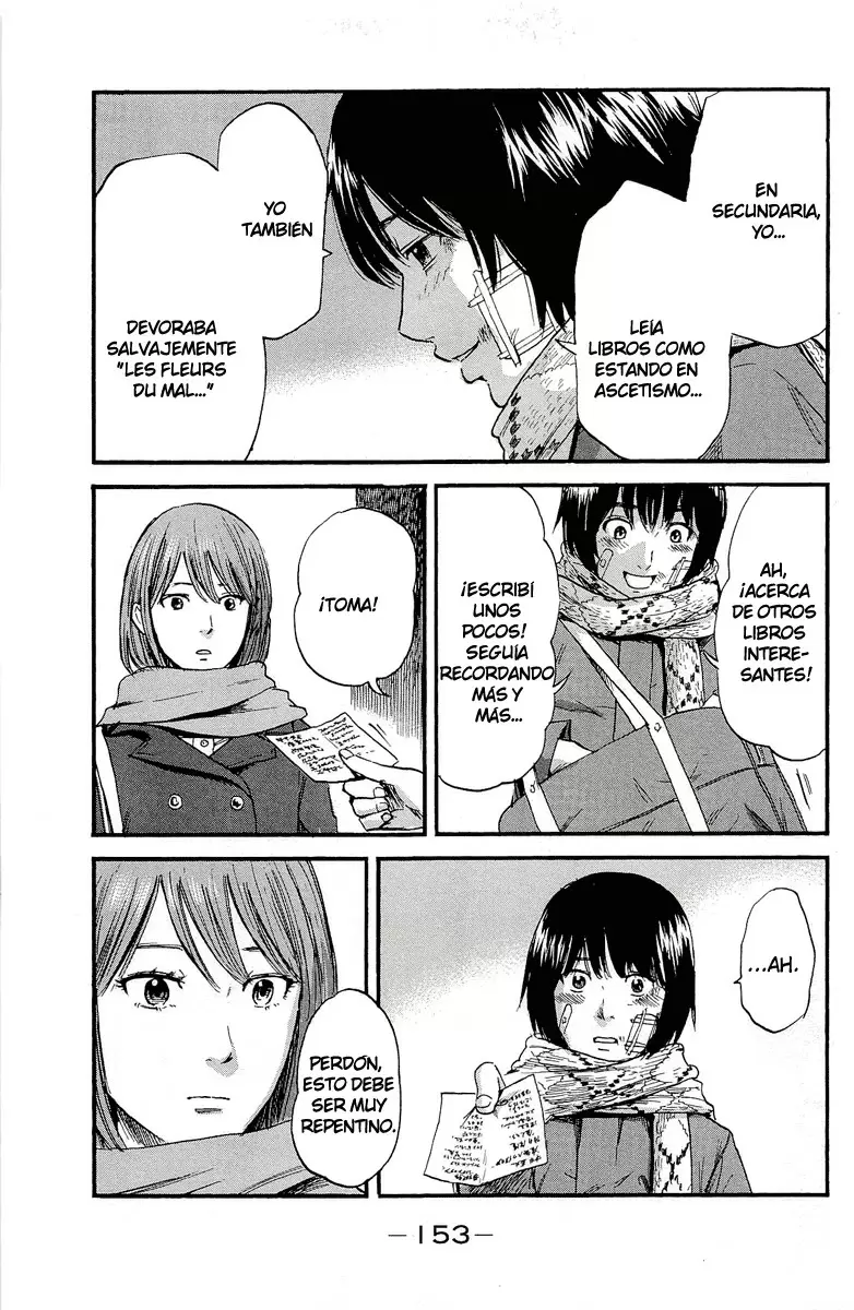 Aku no Hana capítulo 36, página 34