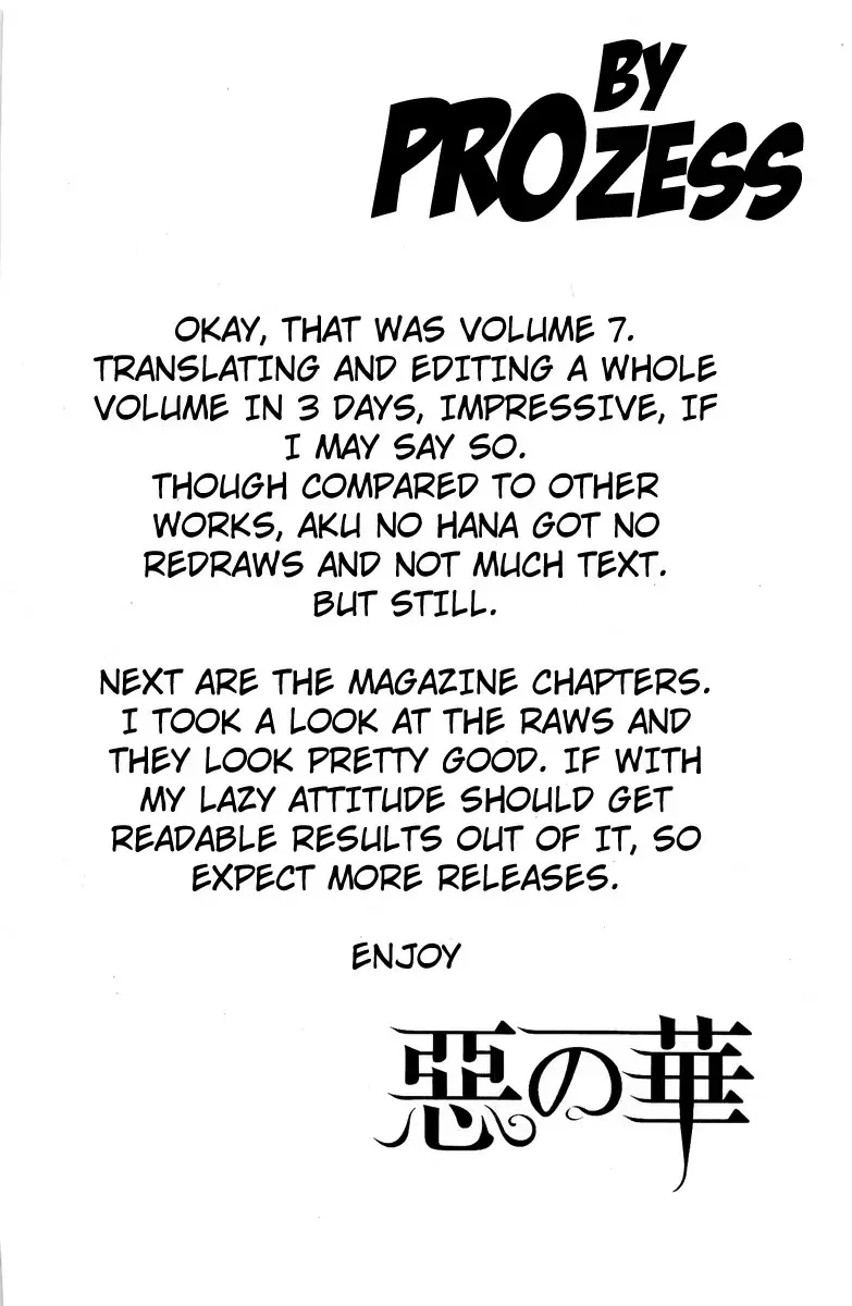 Aku no Hana capítulo 37, página 36