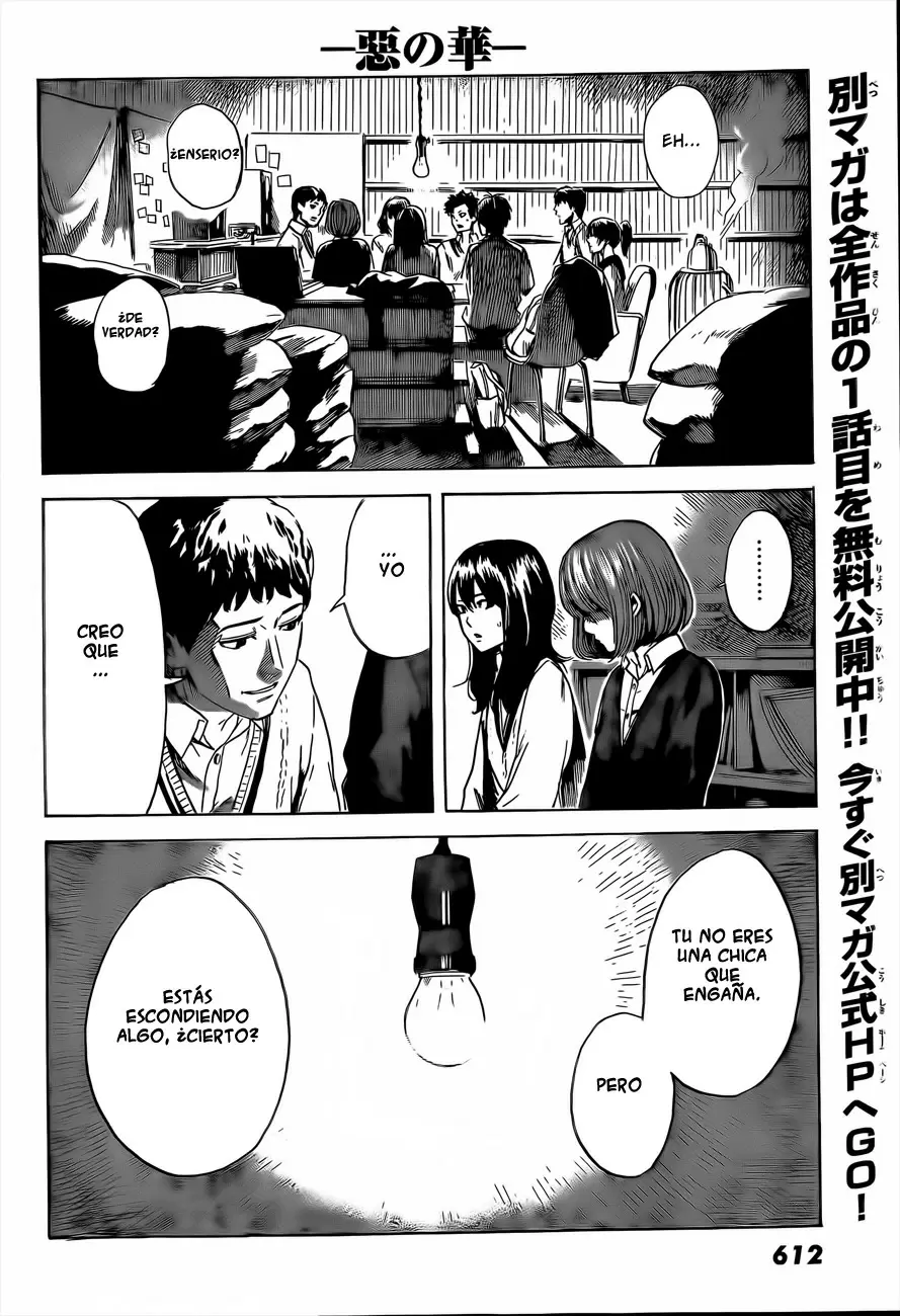 Aku no Hana capítulo 39, página 28