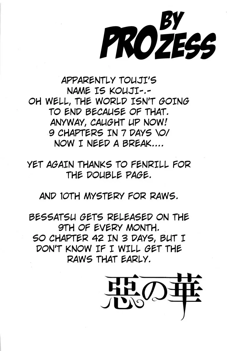 Aku no Hana capítulo 41, página 2