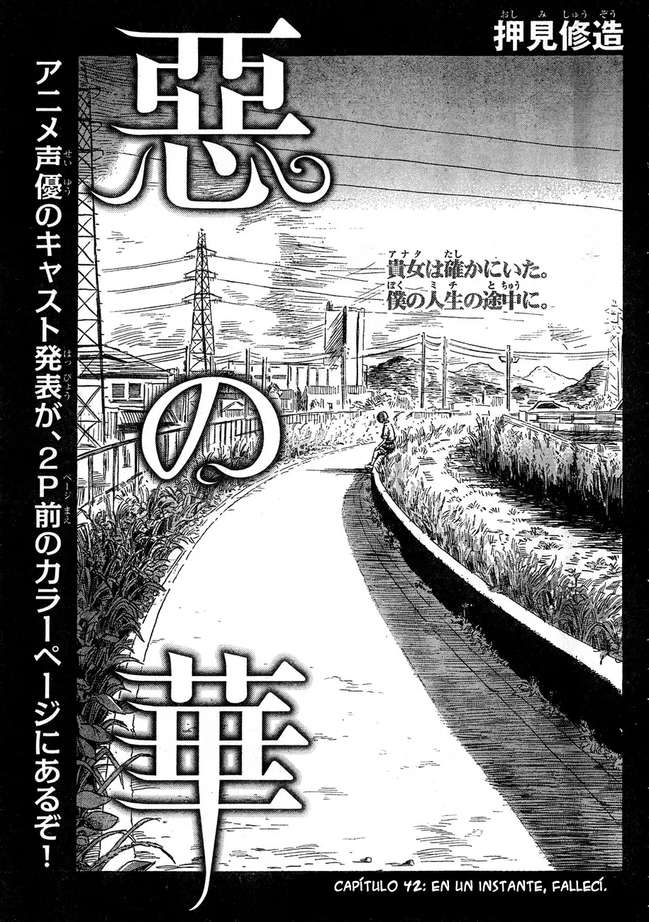 Aku no Hana capítulo 42, página 3