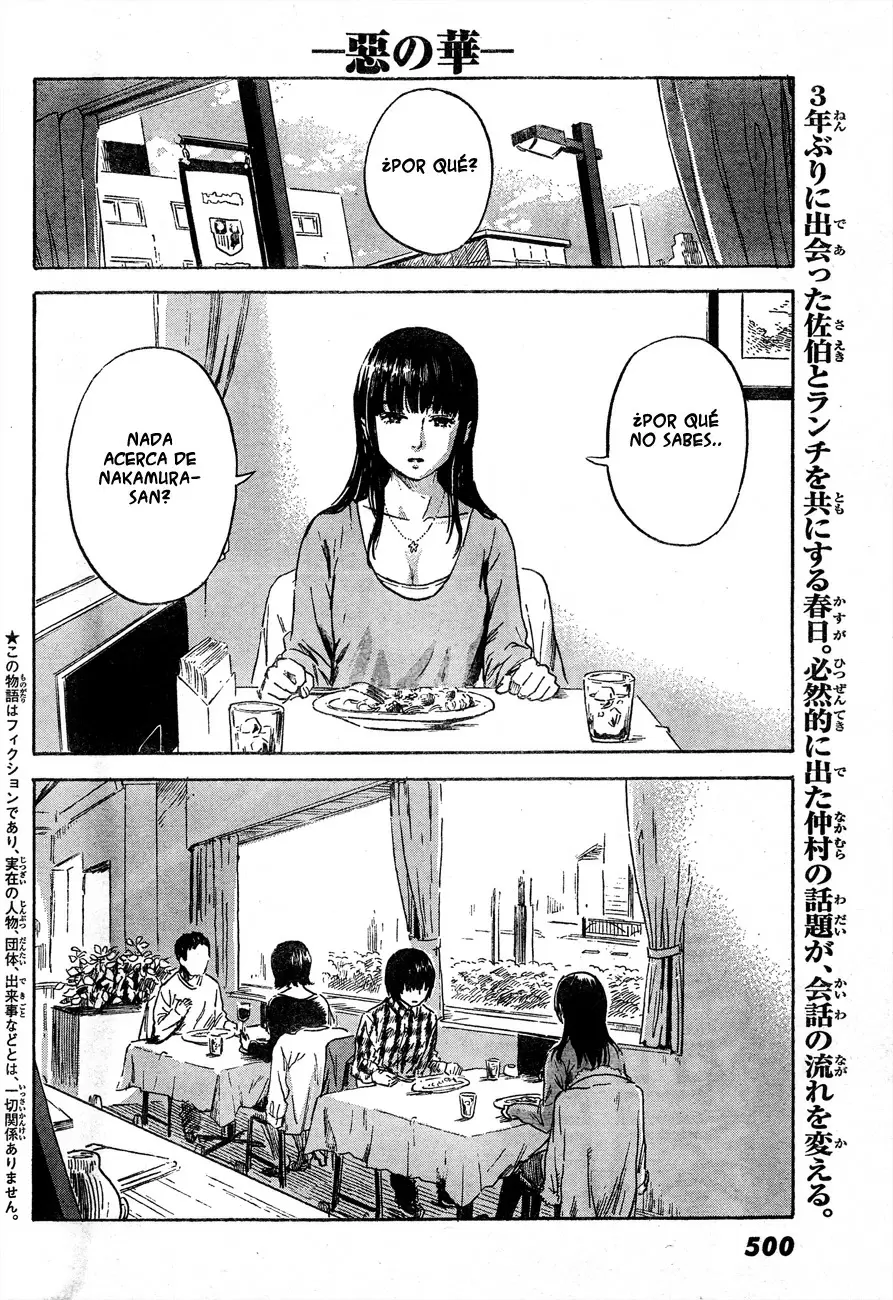 Aku no Hana capítulo 42, página 4