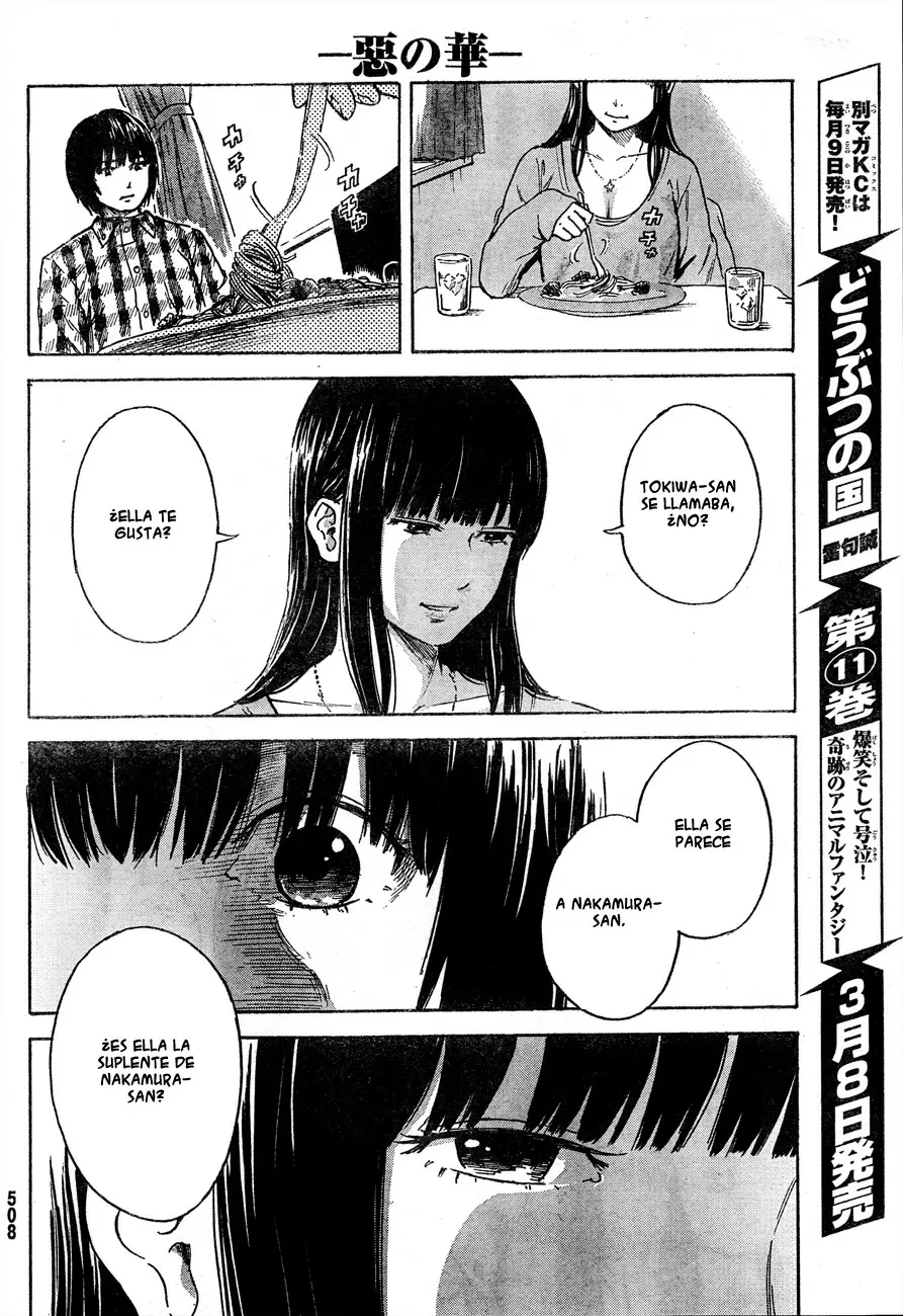 Aku no Hana capítulo 42, página 12