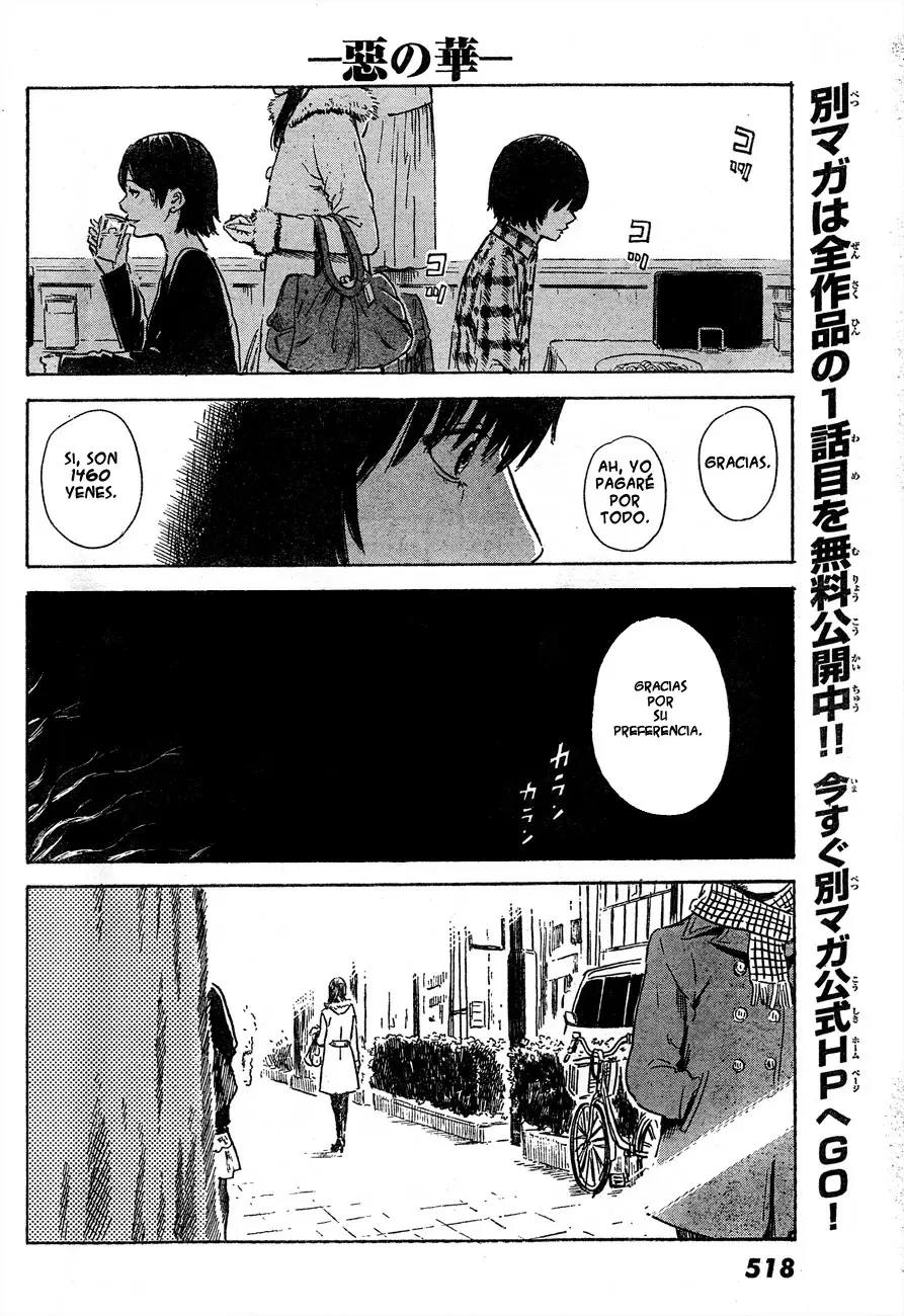 Aku no Hana capítulo 42, página 22