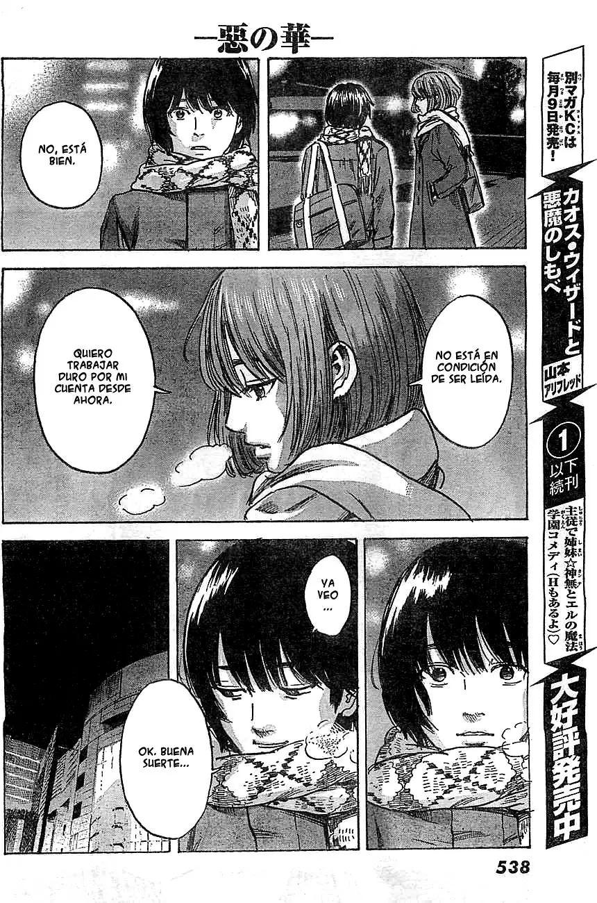 Aku no Hana capítulo 43, página 34