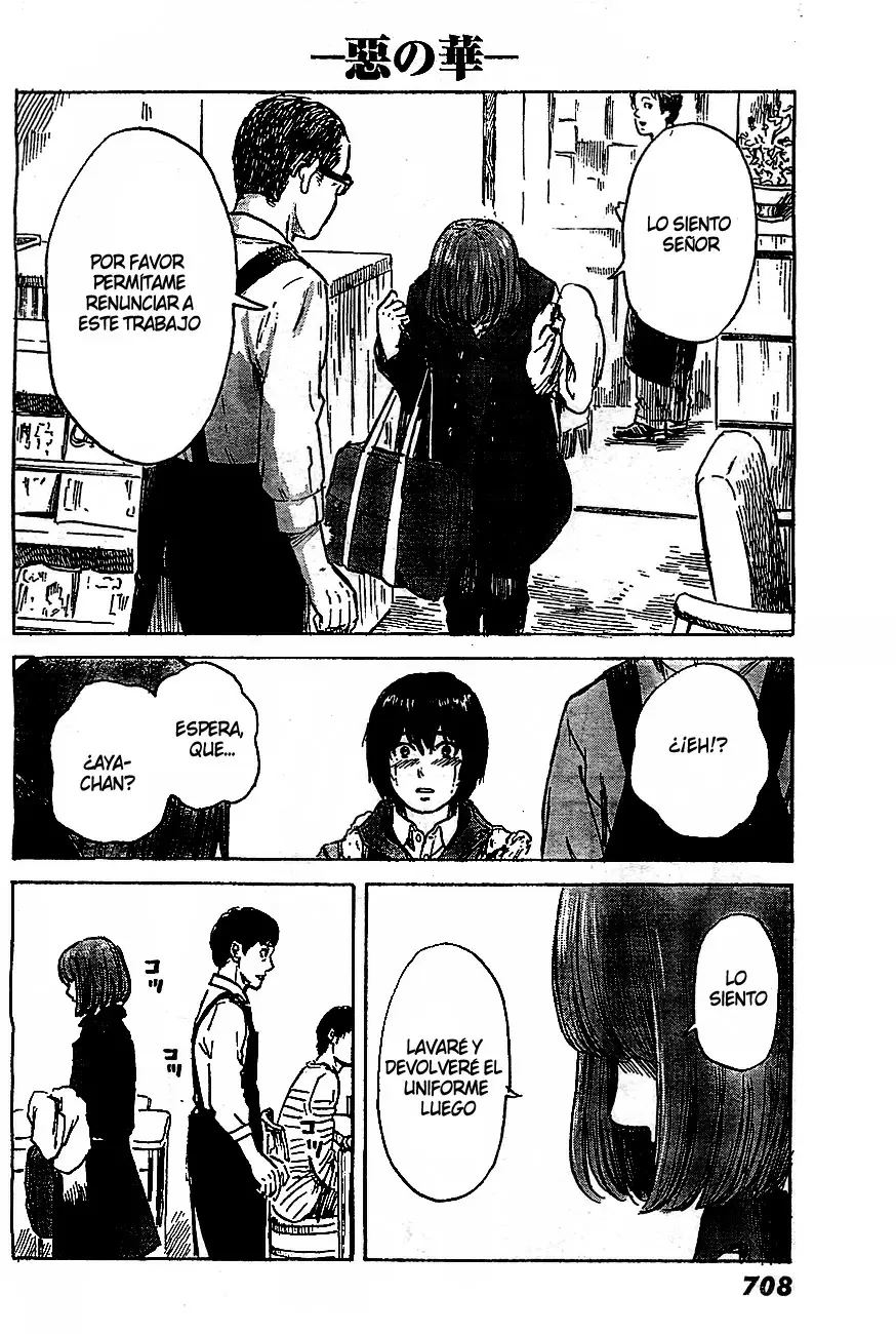 Aku no Hana capítulo 45, página 16