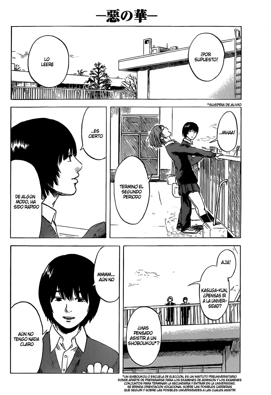 Aku no Hana capítulo 47, página 13