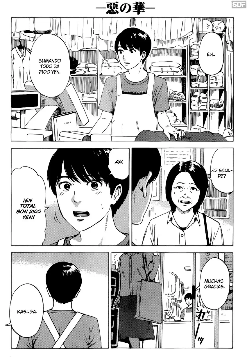 Aku no Hana capítulo 55, página 15