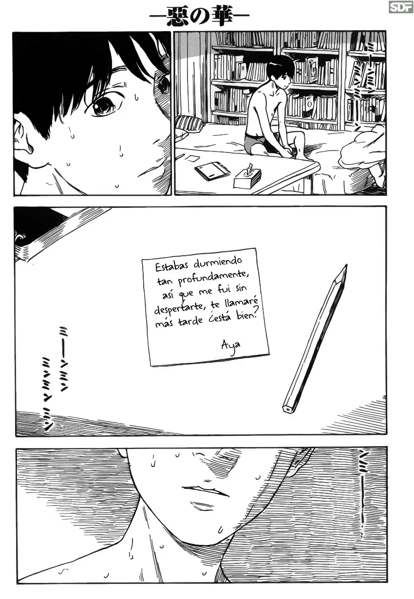 Aku no Hana capítulo 56, página 32