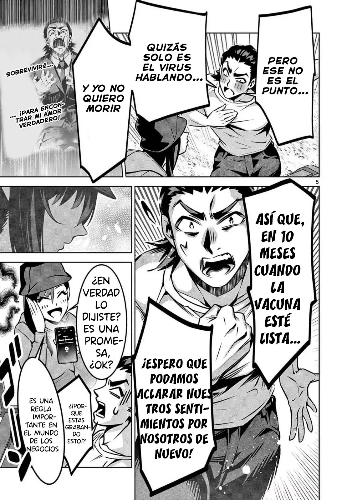 Ambivalent ~Doutei o Sutetara Shinu Sekai~ capítulo 6, página 8