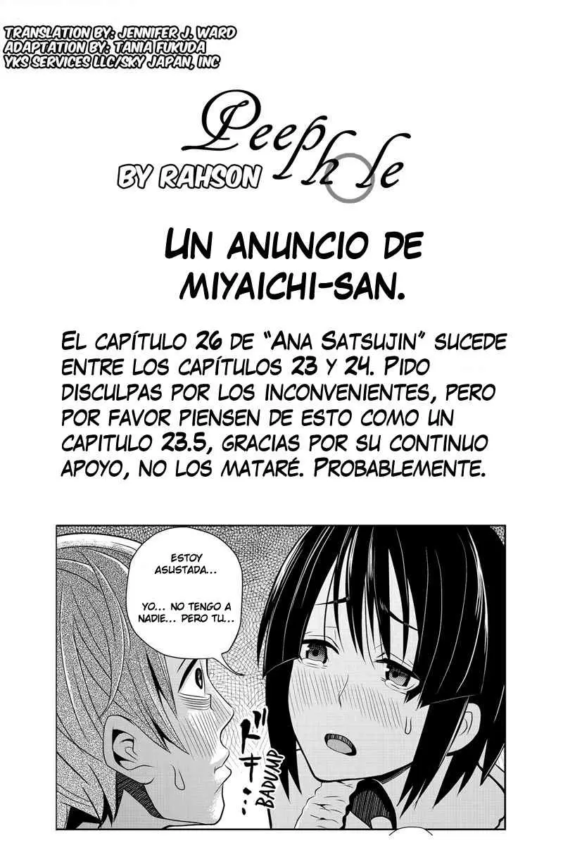 Ana Satsujin capítulo 26, página 2